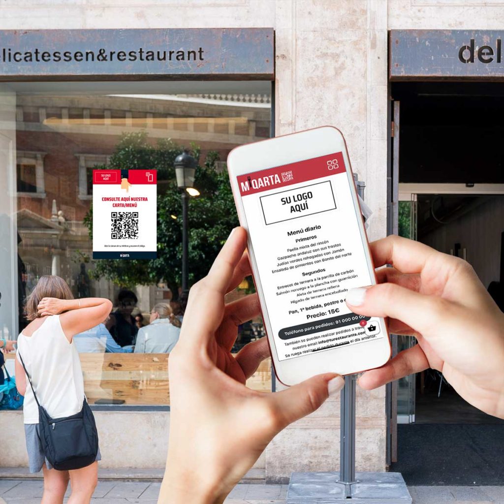 Plan Básico: Carta digital y menú con código QR para bares y restaurantes